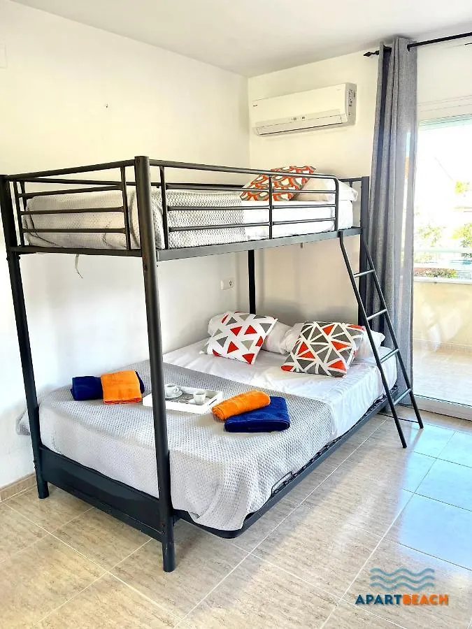 Apartbeach Green Relax Muy Luminoso Junto Playa Y Barbacoa Salou Apartment